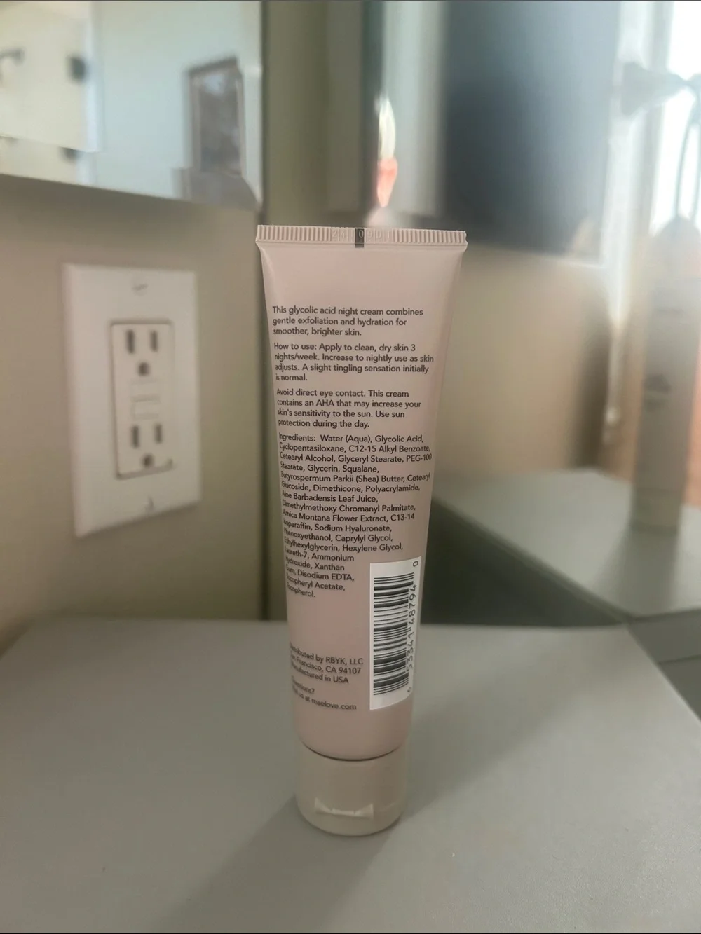 Maelove Night Renewer Glycolic Acid Cream